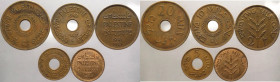 Palestina britannica (1920-1948) - lotto di 5 monete di taglio e anni vari - Cu
mediamente qSPL

Spedizione solo in Italia / Shipping only in Italy