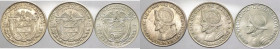 Panama - repubblica (dal 1903) - lotto di 4 monete da 1/10 di balboa - anni vari - Ag, Cu/Ni
mediamente SPL

Spedizione in tutto il Mondo / Worldwi...