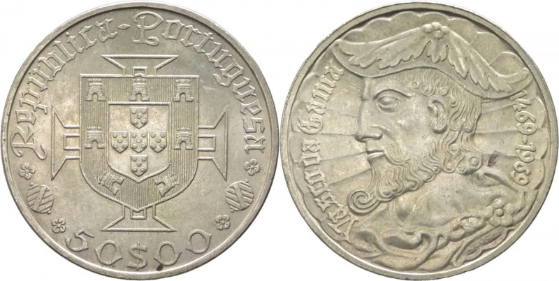 Portogallo - seconda repubblica (1926-1974) - 50 scudi 1969 "Vasco de Gama" - KM...