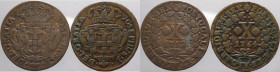 Portogallo - Giuseppe I (1750-1777) - lotto di 2 monete da 10 reis 1752 e 1764 - Cu
mediamente mBB 

Spedizione solo in Italia / Shipping only in I...