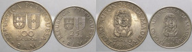 Portogallo - terza repubblica (dal 1974) - lotto di 2 monete da 100 e 25 scudi 1981 "Regione Autonoma di Madeira" - Ag
FDC

Spedizione in tutto il ...