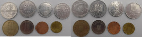 Romania - repubblica (dal 1989) - lotto di 8 monete di taglio, anni e metalli vari 
mediamente qFDC

Spedizione in tutto il Mondo / Shipping only i...