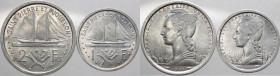 Saint-Pierre and Miquelon - Collettività d'oltremare - lotto di 2 monete da 1 e 2 franchi 1948 - Al
FDC

Spedizione solo in Italia / Shipping only ...