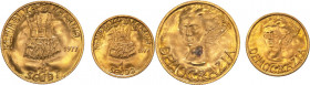 San Marino - repubblica, nuova monetazione (dal 1972) - dittico da 1 e 2 scudi 1977 - in confezione originale leggermente danneggiata - Au .917
FDC
...
