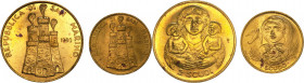 San Marino - repubblica, nuova monetazione (dal 1972) - dittico da 1 e 2 scudi 1980 - in confezione originale leggermente danneggiata - Au .917
FDC
...