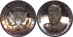 Stati Uniti d'America - medaglia commemorativa del presidente John F. Kennedy(1917-1963) - 39 mm, 31,46 g - Ag.999
FDC

Spedizione in tutto il Mond...