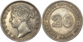 Straits Settlements - Vittoria (1837-1901) - 20 centesimi 1889 - KM# 12 - Ag
mBB

Spedizione solo in Italia / Shipping only in Italy