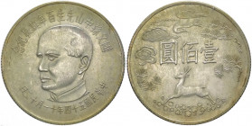 Taiwan - repubblica (dal 1949) - 100 dollari nuovi 1965 - Y#540 - Ag 
FDC

Spedizione in tutto il Mondo / Worldwide shipping