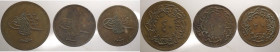 Turchia - Impero Ottomano - lotto di 3 monete così composto: 1 pezzo da 40 para e 2 pezzi da 20 para - Cu
mediamente BB

Spedizione solo in Italia ...