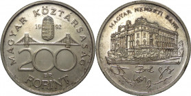 Ungheria - repubblica (dal 1989) - 200 fiorini 1992 "Banca Nazionale" - KM# 689 - Ag
FDC

Spedizione in tutto il Mondo / Worldwide shipping