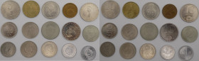 Ungheria - repubblica popolare (1949-1989) - lotto di 15 monete di taglio, anni e metalli vari
mediamente qFDC

Spedizione in tutto il Mondo / Worl...