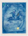 Chagall, Marc (Russland/Frankreich, 1887-1985) Pl. 12 «Arabian Nights» 1948 

 Chagall, Marc 
Witebsk 1887 – 1985 Saint-Paul 

 Blatt 12 aus «Fou...
