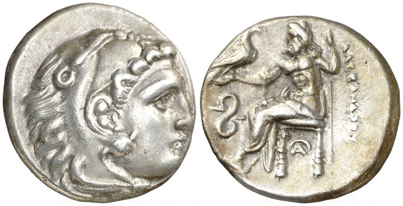 Imperio Macedonio. Alejandro IV (323-310/309 a.C.). Lampsacos. Dracma. (S. 6730 ...