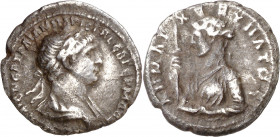 (112-114 d.C.). Trajano. Capadocia. Cesarea. Dracma. (S.GIC. 1068 var) (RPC. III, 3060). 2,99 g. MBC-.