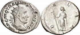 (250-251 d.C.). Trajano Decio. Antoniniano. (Spink 9368) (S. 16) (RIC. 12b). 3,67 g. MBC+.