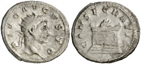 (250-251 d.C.). Octavio Augusto. Antoniniano. (Spink 9459) (S. 578) (RIC. 78, de Trajano Decio). Restitución de Trajano Decio. Ex Áureo & Calicó 18/10...