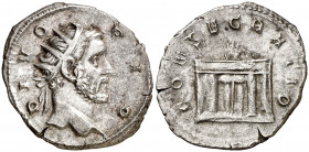(250-251 d.C.). Antonino pío. Antoniniano. (Spink 9475) (S. 1189) (RIC. 90, de Trajano Decio). Restitución de Trajano Decio. Ex Áureo & Calicó 18/10/2...