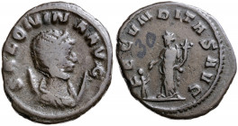 (265-267 d.C.). Salonina. Antoniniano. (Spink 10633) (S. 39) (RIC. 5 var). Número 30 pintado con rotulador negro en reverso. Ex CFN 23/02/1974, nº 149...