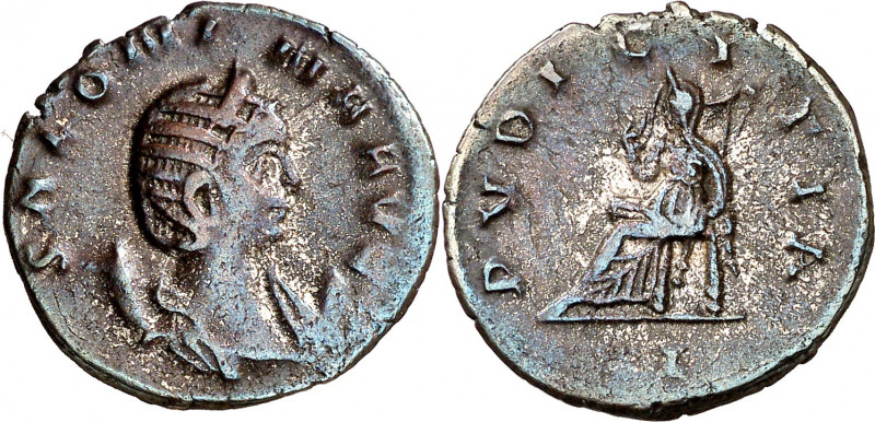 (263-264 d.C.). Salonina. Antoniniano. (Spink 10649) (S. 94a) (RIC. 25). 2,57 g....