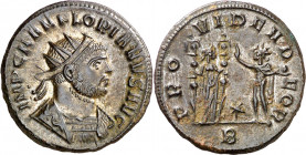 (276 d.C.). Floriano. Antoniniano. (Spink 11869 var) (Co. 72) (RIC. 110 var). 4,10 g. EBC-.