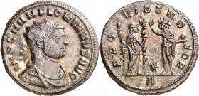 (276 d.C.). Floriano. Antoniniano. (Spink 11869 var) (Co. 72 var) (RIC. 110 var). 4,09 g. EBC-.