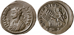 (278-280 d.C.). Probo. Antoniniano. (Spink 12038 var) (Co. 650) (RIC. 200). 3,22 g. MBC/MBC+.