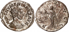 (283 d.C.). Numeriano. Antoniniano. (Spink 12249 var) (Co. 43) (RIC. 394). 3,43 g. EBC-.