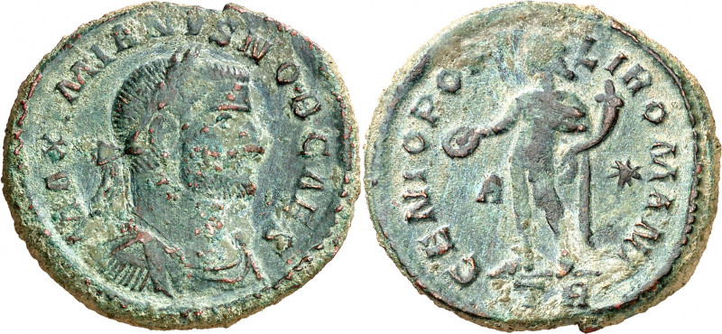 (298-299 d.C.). Galerio Maximiano. Treveri. Follis. (Spink 14346 var) (Co. 57) (...