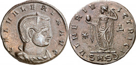 (308 d.C.). Galeria Valeria. Sérdica. Follis. (Spink 14591) (Co. 2) (RIC. 41). 6,49 g. MBC+.