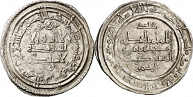 Califato. AH 351. Al-Hakem II. Medina Azzahra. Dirhem. (V. 449) (Fro. 64). 3,20 g. MBC.