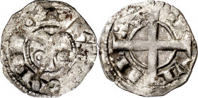 Alfons I (1162-1196). Barcelona. Òbol. (Cru.V.S. 297) (Cru.C.G. 2101). 0,38 g. MBC.