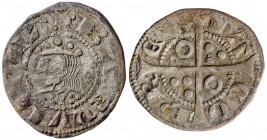 Jaume II (1291-1327). Barcelona. Diner. (Cru.V.S. 340) (Cru.C.G. 2158). 0,84 g. MBC.
