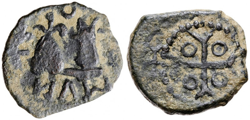 Agramunt. Senyal. (Cru.L. 1010) (Cru.C.G. 3611). 1,08 g. MBC.