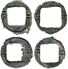 China. (finales s. II). Lote de 4 monedas. A examinar. AE. BC.