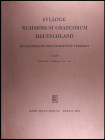 SYLLOGE NUMMORUM GRAECORUM - DEUTSCHLAND. Münzsammlung der Universität Tübingen. 1. Heft. Hispania-Sikelia. (Berlín 1981).