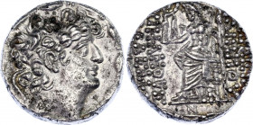Ancient Greece Seleucid Empire Philip I Philadelphus AR Tetradrachm 95 - 76 BC (ND)
SC 2463; Hoover 1319; Silver 15.412 g.; Obv: Diademed head of Phi...