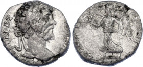 Roman Empire Septimius Severus AR Denarius 193 - 211 AD
RIC 120c; Silver 2.84 g.; Septimius Severus (193-211 AD); Obv: L SEPT SEV PERT AVG IMP X, lau...
