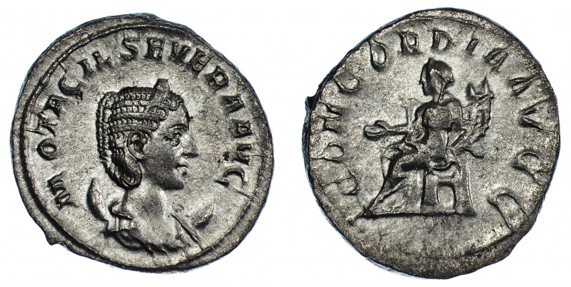 Roman Empire Otacilia Severa AE Antoninianus 246 - 248 AD Rome
RIC IV, Part III...