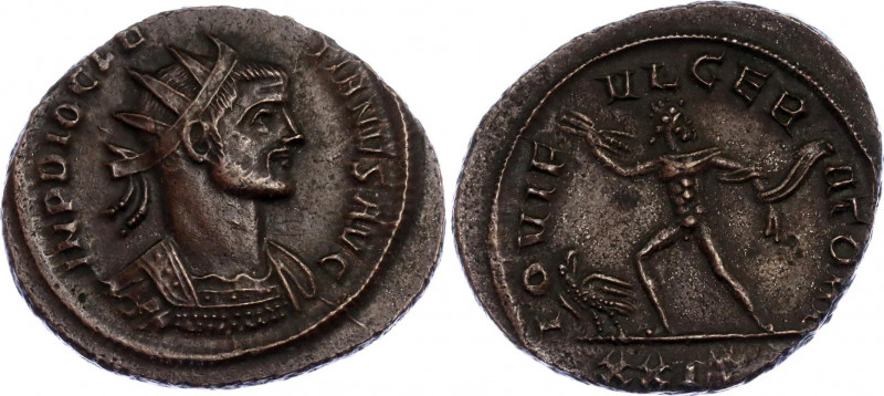 Roman Empire Diocletian Bl Antoninianus 284 - 305 AD
Billon 3.91 g.; Diocletian...