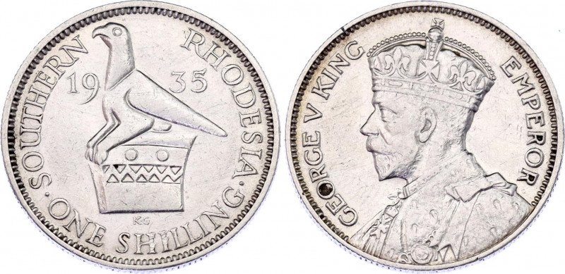 Southern Rhodesia 1 Shilling 1935
KM# 3; Silver; George V; XF