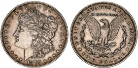 United States 1 Dollar 1879
KM# 110; Silver; "Morgan Dollar''; XF+