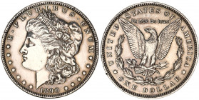 United States 1 Dollar 1890
KM# 110; Silver; "Morgan Dollar''; XF+