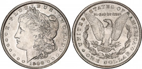 United States 1 Dollar 1900
KM# 110; Silver; Morgan Dollar; Mint: Philadelphia; AUNC