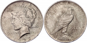 United States 1 Dollar 1923
KM# 150; Silver; Peace Dollar; XF