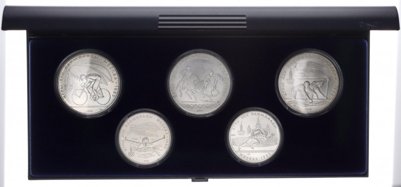 Russia - USSR Full Set of Silver Coins 1978 "Moscow Olympics 1980"
Silver (0.90...