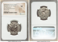 MACEDONIAN KINGDOM. Alexander III the Great (336-323 BC). AR tetradrachm (25mm, 6h). NGC XF. Early posthumous issue of Ake or Tyre, dated Regnal Year ...