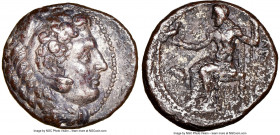 MACEDONIAN KINGDOM. Alexander III the Great (336-323 BC). AR tetradrachm (26mm, 17.18 gm, 6h). NGC Choice VF 5/5 - 2/5/ Late lifetime issue of 'Babylo...