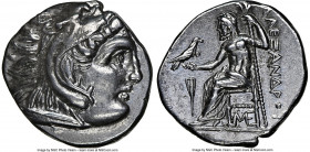 MACEDONIAN KINGDOM. Alexander III the Great (336-323 BC). AR drachm (18mm, 4.24 gm, 6h). NGC Choice XF 5/5 - 3/5. Posthumous issue of Lampsacus, ca. 3...