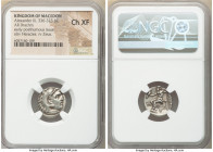 MACEDONIAN KINGDOM. Alexander III the Great (336-323 BC). AR drachm (18mm, 12h). NGC Choice XF. Posthumous issue of Abydus, ca. 310-301 BC. Head of He...