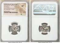 MACEDONIAN KINGDOM. Alexander III the Great (336-323 BC). AR drachm (18mm, 3h). NGC XF. Early posthumous issue of Abydus(?), ca. 310-301 BC. Head of H...